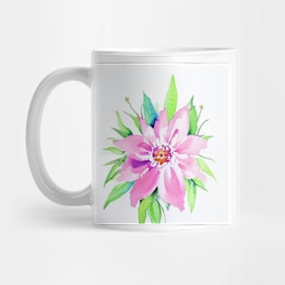 Watercolor Flower Mug